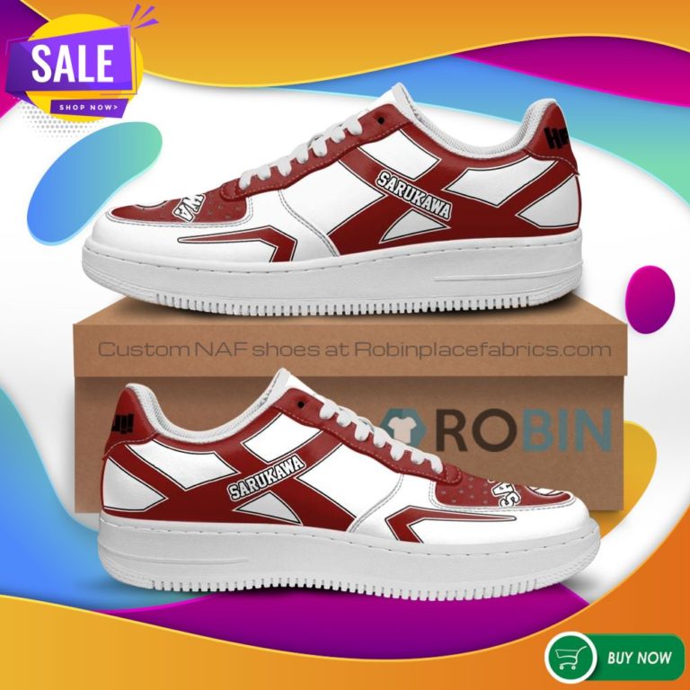Haikyuu Sarukawa Tech High Air Force Sneakers Uniform Haikyuu Anime NAF Shoes