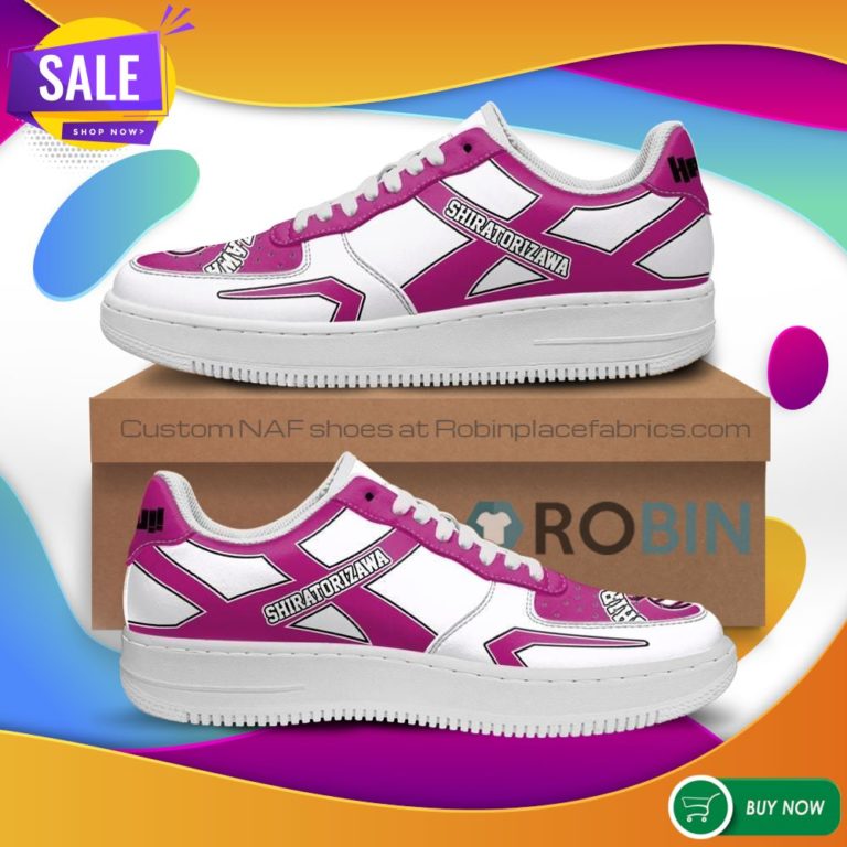 Haikyuu Shiratorizawa Academy Air Force Sneakers Uniform Haikyuu Anime NAF Shoes