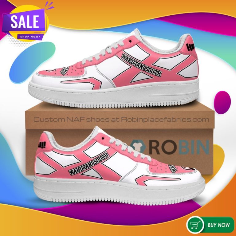 Haikyuu Wakutani South High Air Force Sneakers Haikyuu Anime NAF Shoes