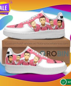 Haikyuu Wakutani South High Air Force Sneakers Team Haikyuu Anime NAF Shoes
