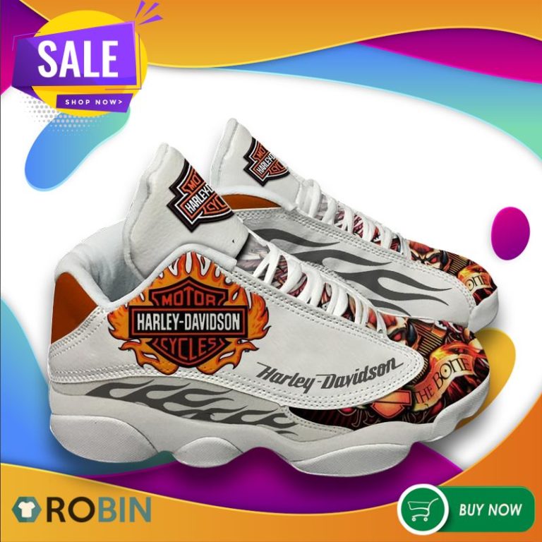 Harley Davidson Form Air Jordan  Sneakers