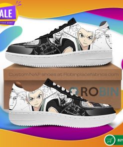 Hitsugaya Air Force Sneakers Bleach Anime NAF Shoes