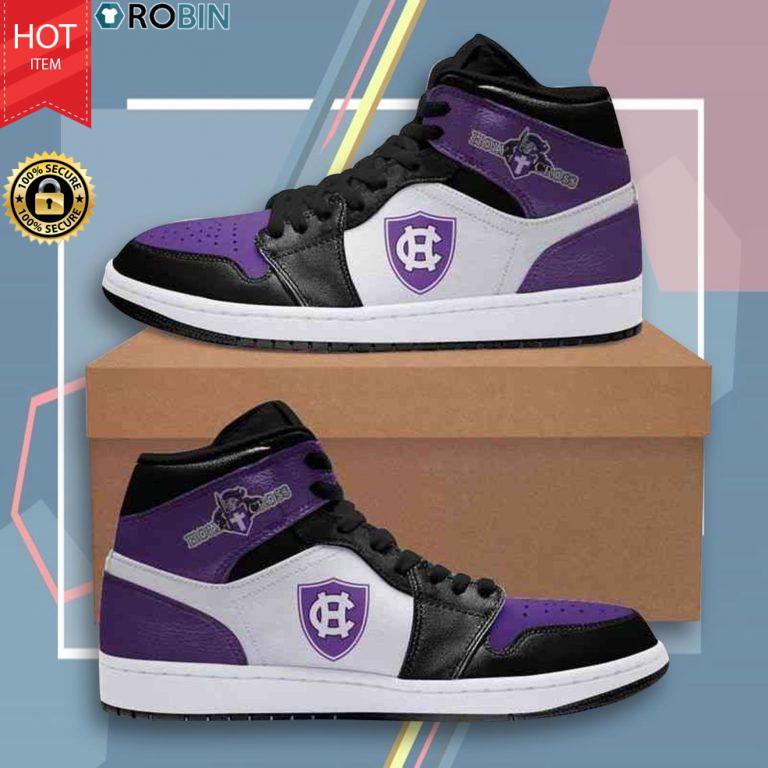 Holy Cross Crusaders Shoes – Jordan 1 High Sneaker