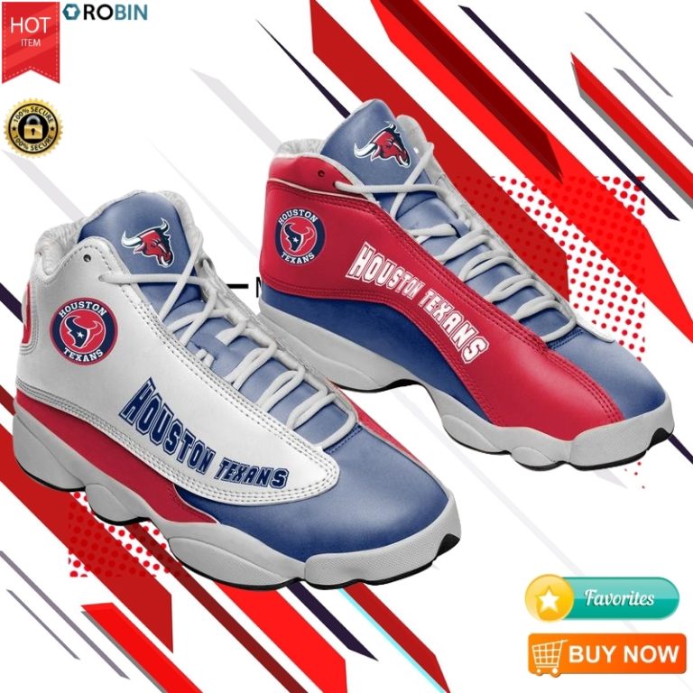 Houston Texans Team Football Team Sneakers Jordan 13 Shoes