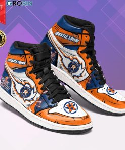 Houston Astros Shoes – Jordan 1 High Sneaker Houston Astros Shoes – Jordan 1 High Sneaker
