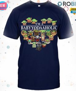 I’m A Baby Yoda Aholic Heart T Shirt