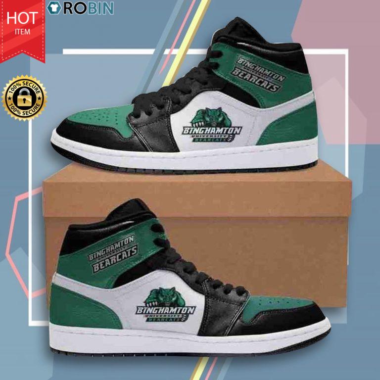 Inghamton Bearcats Shoes – Jordan 1 High Sneaker