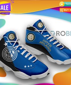 Inter Milan Air Jordan 13 Shoes Football Sneakers