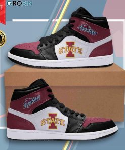 Iowa State Cyclones Ncaa Shoes – Jordan 1 High Sneaker