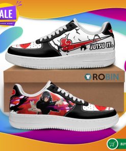 Itachi Air Force Shoes Akatsuki Jutsu It Naruto Anime Custom NAF Shoes