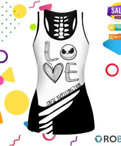 Jack Skellington Love Hollow Tanktop & Legging Set