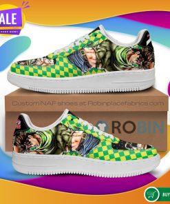 Joseph Joestar Air Force Sneakers JoJo Anime NAF Shoes