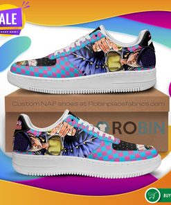 Josuke Higashikata Air Force Sneakers JoJo Anime NAF Shoes