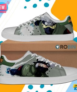 Kakashi Skate Shoes Naruto Anime Custom Sneaker