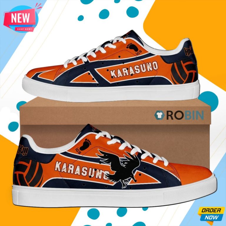 Karasuno High Skate Shoes Haikyuu Anime Custom Sneaker