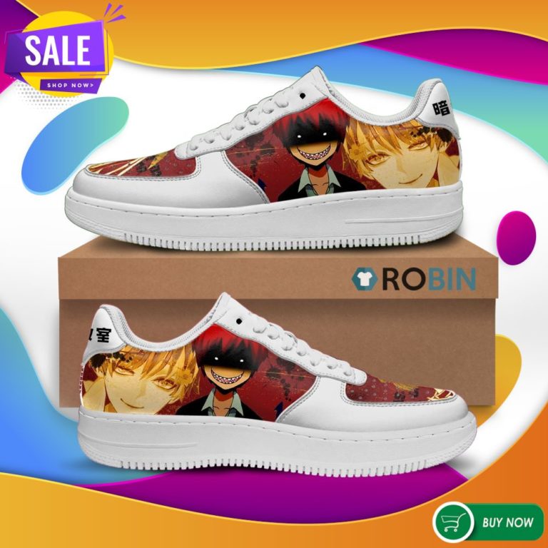 Karma Akabane Air Force Sneakers Devil Assassination Classroom Anime Custom NAF Shoes