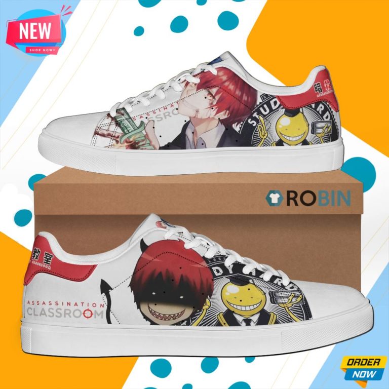 Karma Akabane Skate Shoes Devil Assassination Classroom Anime Sneaker