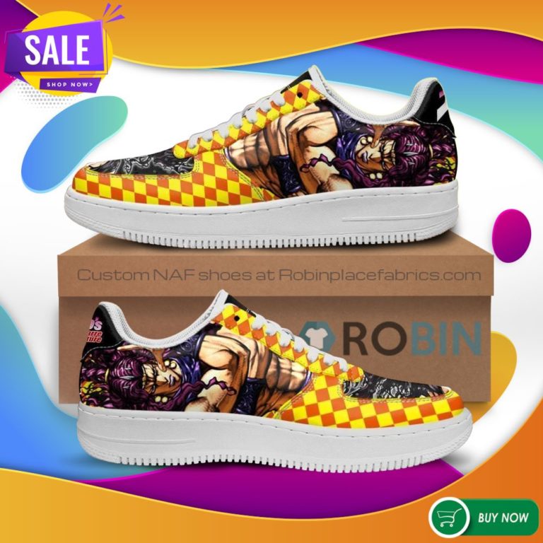 Kars Air Force Sneakers JoJo’s Bizarre Adventure Anime NAF Shoes