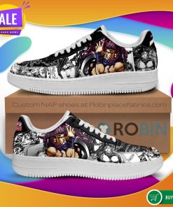 Kars Air Force Sneakers Manga Style JoJo’s Anime NAF Shoes