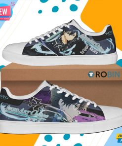 Kazuto Kirigaya Skate Shoes Kirito Sword Art Online Anime Sneaker