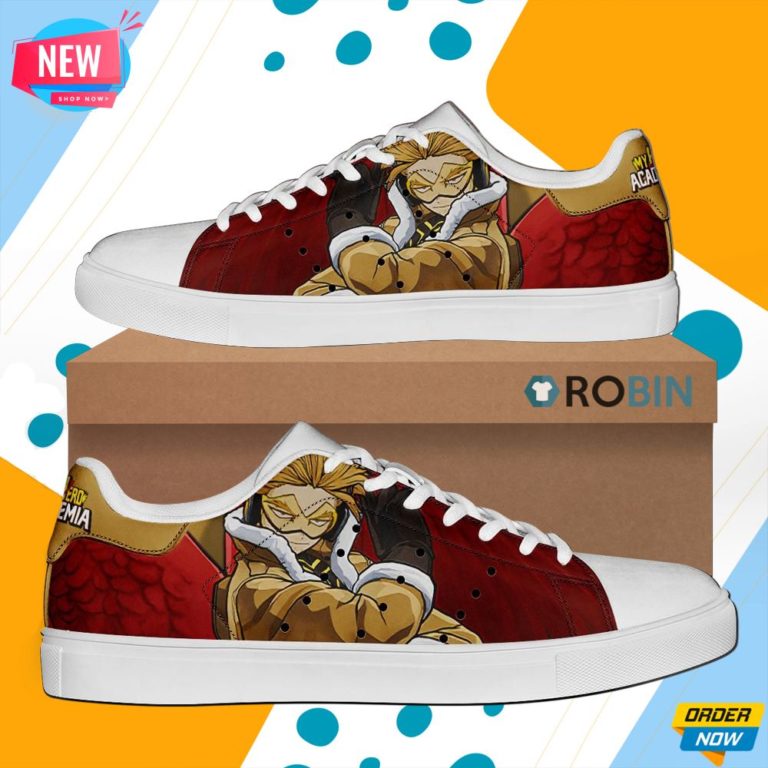 Keigo Takami Hawks Skate Shoes My Hero Academia Stan Smith Shoes