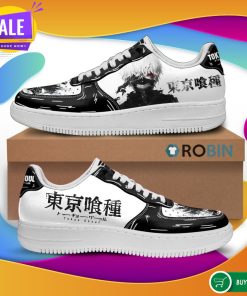 Ken Kaneki Air Force Shoes Tokyo Ghoul  Anime NAF Shoes Ken Kaneki Air Force Shoes Tokyo Ghoul  Anime NAF Shoes