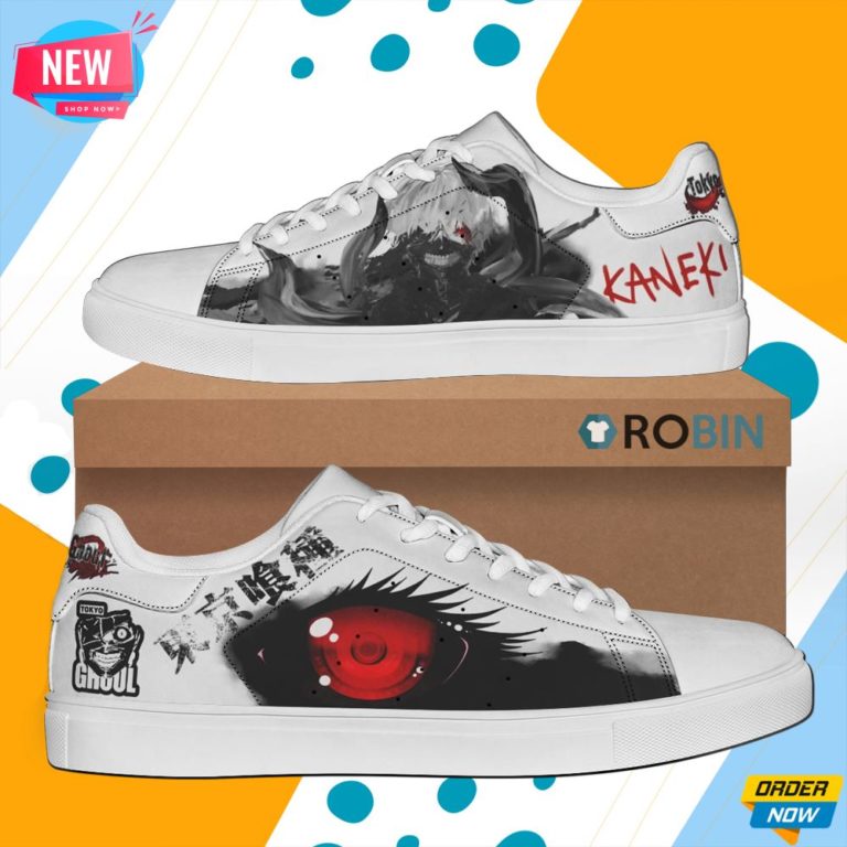 Ken Kaneki Skate Shoes Tokyo Ghoul Stan Smith Shoes