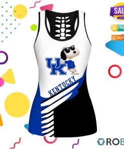 Kentucky Wildcats Snoopy Hollow Tanktop & Legging Set Kentucky Wildcats Snoopy Hollow Tanktop & Legging Set