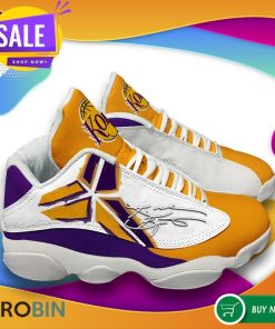 Kobe Bryant Air Jordan 13 Sneakers Los Angeles Lakers Sneakers Kobe Bryant Air Jordan 13 Sneakers Los Angeles Lakers Sneakers