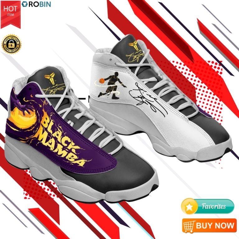 Kobe Bryant La Lakers Basketball Sneakers Jordan 13 Shoes