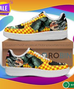 Koichi Hirose Air Force Sneakers JoJo Anime NAF Shoes