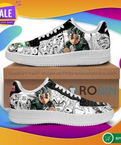 Koichi Hirose Air Force Sneakers Manga Style JoJo’s Anime NAF Shoes