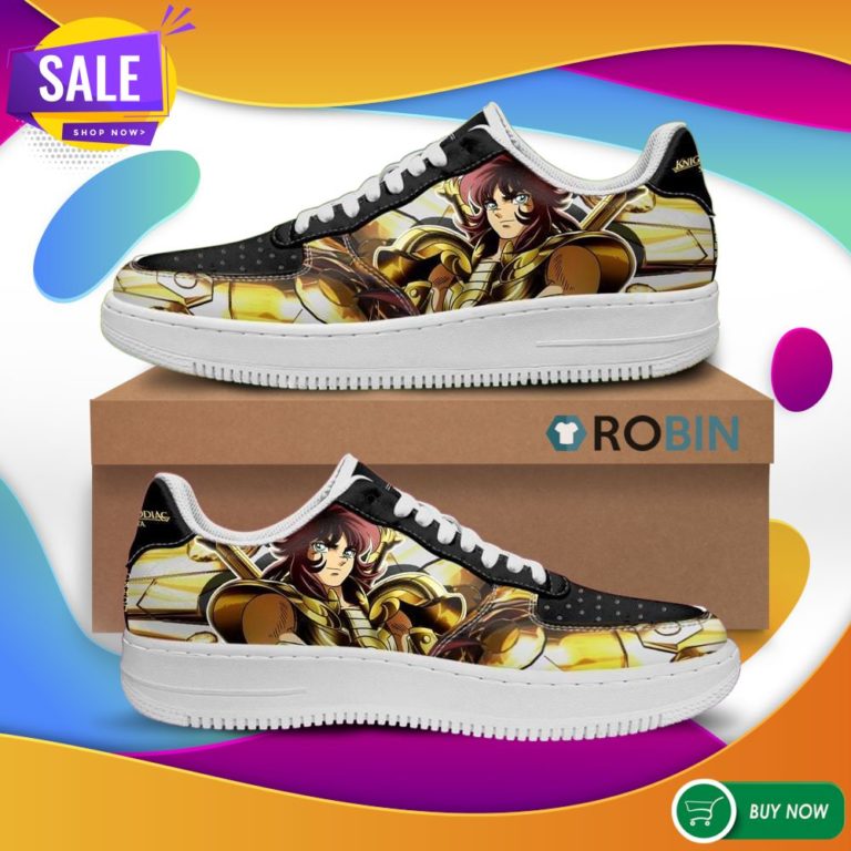 Libra Dohko Air Force Sneakers Uniform Saint Seiya Anime Custom NAF Shoes