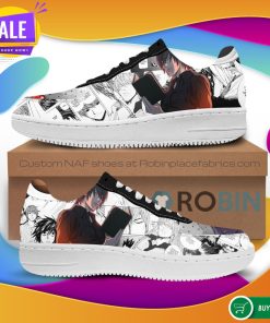 Light Yagami Air Force Sneakers Death Note Anime NAF Shoes