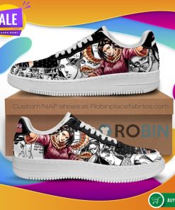Lisa Lisa Air Force Sneakers Manga Style JoJo’s Anime NAF Shoes