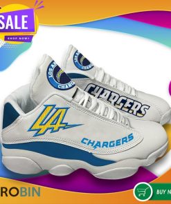 Los Angeles Chargers Football Team Air Jordan 13 Sneakers Los Angeles Chargers Football Team Air Jordan 13 Sneakers