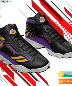 Los Angeles Lakers Football Team Sneakers Jordan 13 Shoes