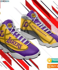 Los Angeles Lakers Teambasketball Team Sneakers Jordan 13 Shoes Los Angeles Lakers Teambasketball Team Sneakers Jordan 13 Shoes