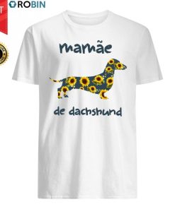 Mamae De Dachshund T Shirt
