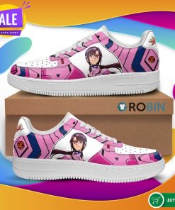 Mari Illustrious Makinami Air Force Sneakers Neon Genesis Evangelion Shoes Mari Illustrious Makinami Air Force Sneakers Neon Genesis Evangelion Shoes