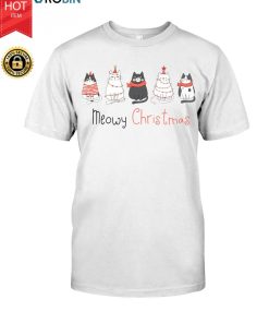 Meowy Christmas T Shirt