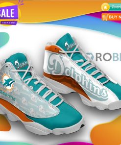 Miami Dolphins Air Jordan 13 Sneaker Football Sneakers