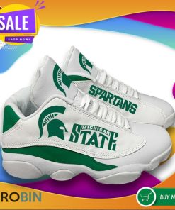 Michigan State Spartans Air Jordan 13 Sneakers