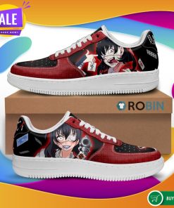 Midari Ikishima Air Force Shoes Kakegurui Anime Sneakers Midari Ikishima Air Force Shoes Kakegurui Anime Sneakers