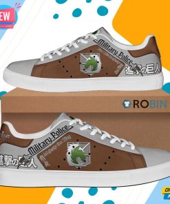 Military Police Skate Shoes Uniform Attack On Titan Anime Sneaker Military Police Skate Shoes Uniform Attack On Titan Anime Sneaker