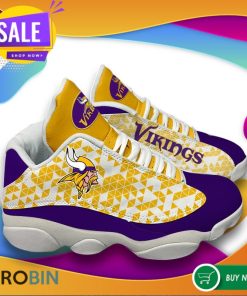 Minnesota Vikings Shoes Air Jordan 13 Sneakers