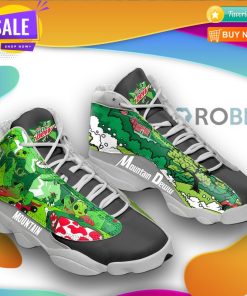 Mountain Dew Air Jordan 13 Shoes