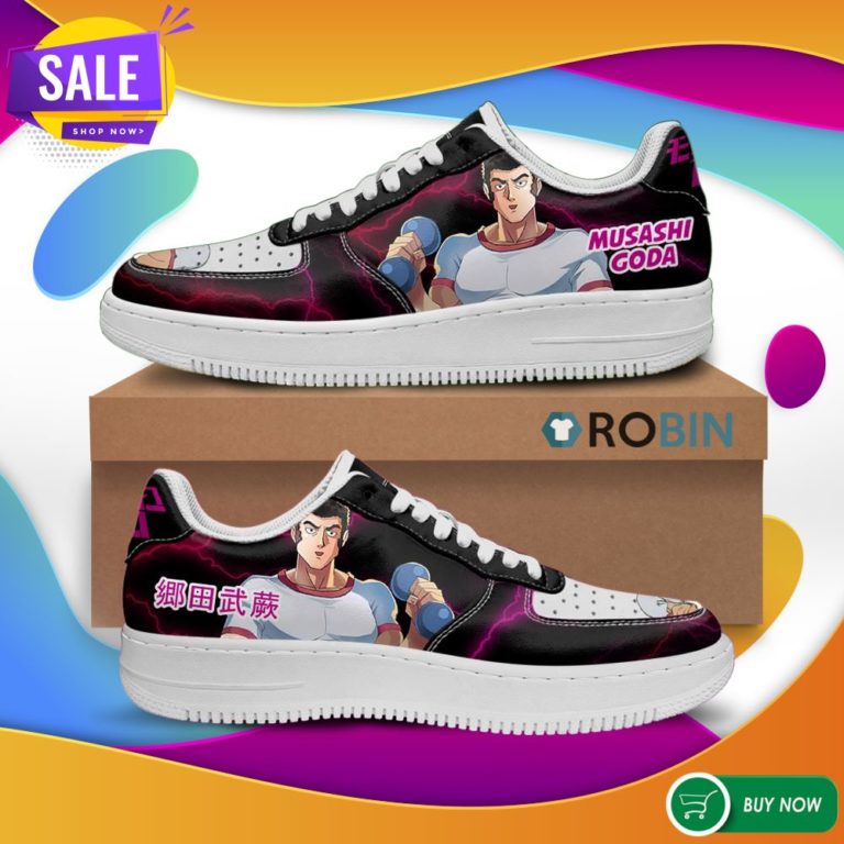 Musashi Goda Air Force Shoes Mob Pyscho 100 Anime Sneakers