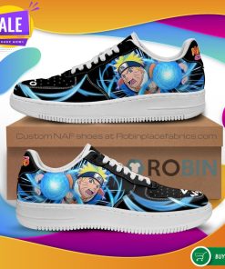 Naruto Air Force Sneakers Custom Skill NAF Shoes Naruto Anime NAF Shoes Leather