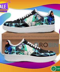 Neji Hyuga Air Force Sneakers Custom Naruto Anime NAF Shoes Leather